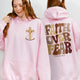 Faith Over Fear Christian Psalm Hoodie