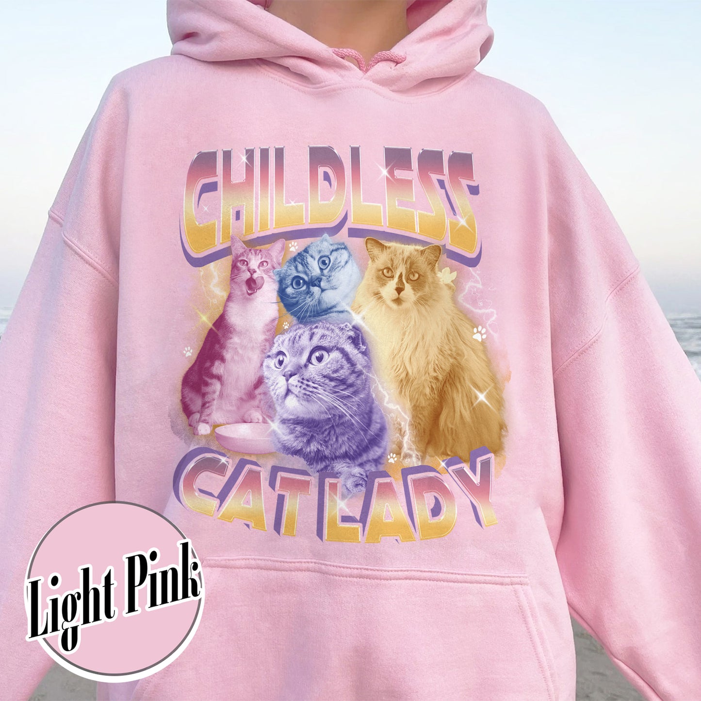 Election Hoodie, Childless Cat Lady Custom Bootleg 2024 Hoodie, Madame President Hoodie