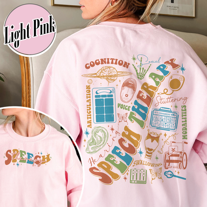 Speech Therapy Month, Its a Good Day for Speech Therapy, Good Day for Speech Therapy SweatShirt, Speech Language Pathologist, Sign, Slp Gifts