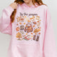 Tis the Season Tee, Pumpkin Season, Autumn Doodle Harvest, Women’s Cozy Hoodie