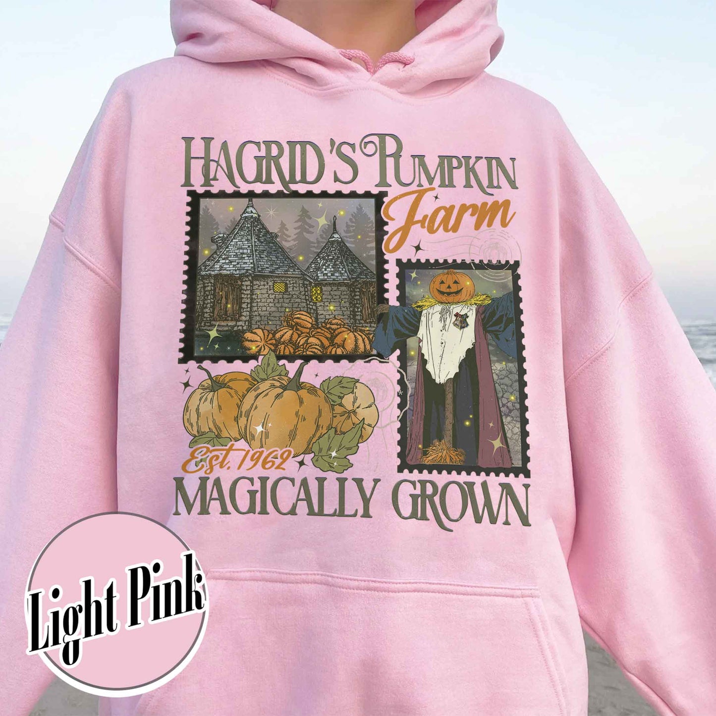 Halloween Hoodie, Hagrids Pumpkin Patch Hoodie, Harry Potter Hoodie