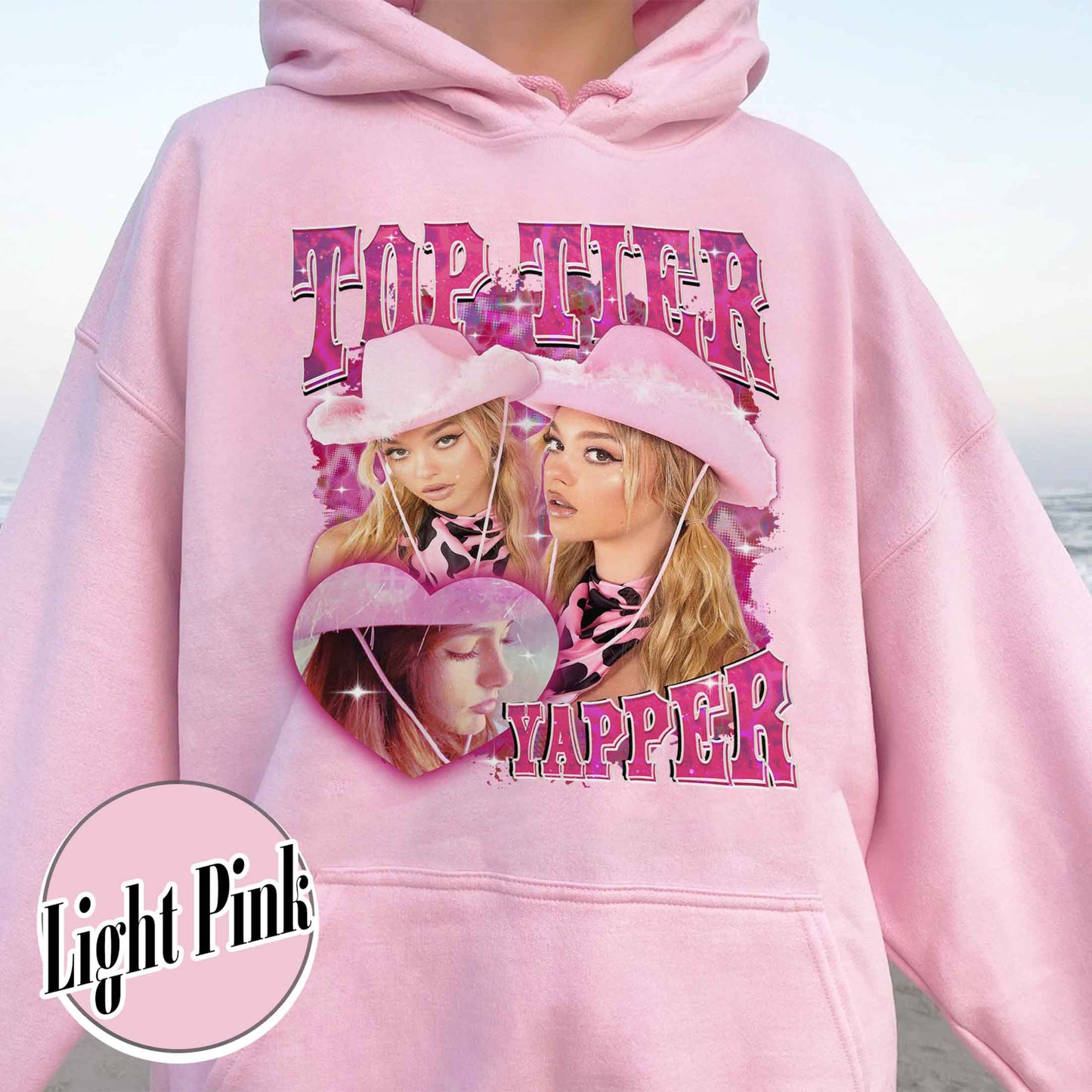 Custom Bootleg Hoodie, Top Tier Yapper Custom Hoodie, Custom Vintage Retro Hoodie