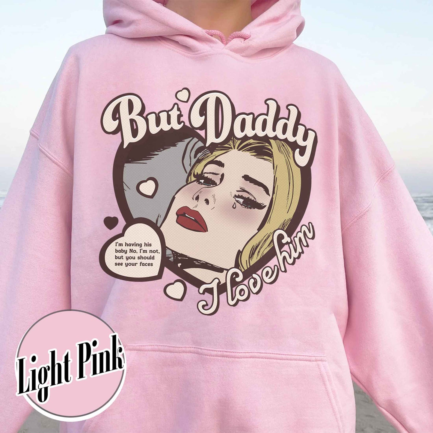 Music Lover Hoodie, but Daddy I Love Him Hoodie, Gift for Couples, Anniversary Hoodie for Couples