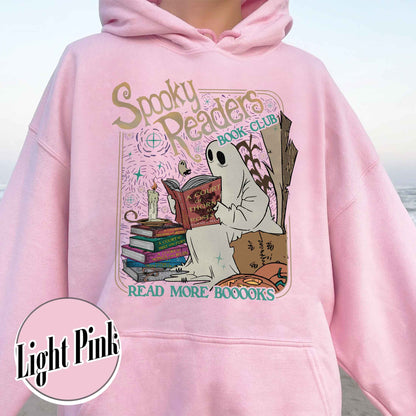 Bookish Hoodie, Acotar Ghost Hoodie, Book loverHalloween Hoodie, Spooky Ghost Skeleton Hoodie