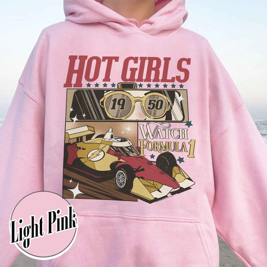 Trending F1 Hoodie, Formula One Hoodie, Hot Girls Watch Formula 1 Hoodie, F1 Racing Hoodie