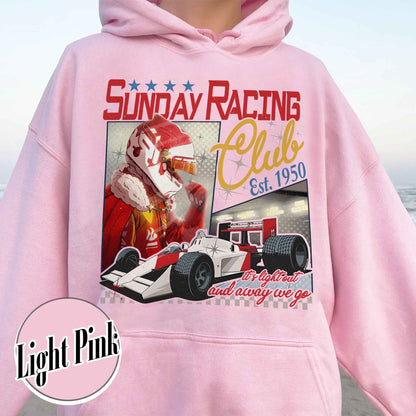 Formula 1 Hoodie, Sunday Racing Club Fan Collection, Racing Car Outfit Hoodie