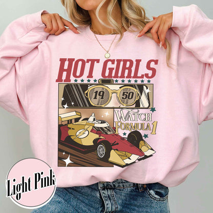 Trending F1 Sweatshirt, Formula One Sweatshirt, Hot Girls Watch Formula 1 Sweatshirt, F1 Racing Sweatshirt