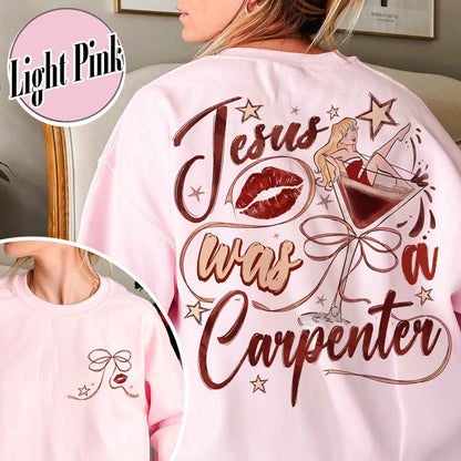 Music Lover Sweatshirt, Jesus Was a Carpenter Sweatshirt, Espresso Sweatshirt, Soft Girl Sweatshirt, Short N Sweet Sweatshirt