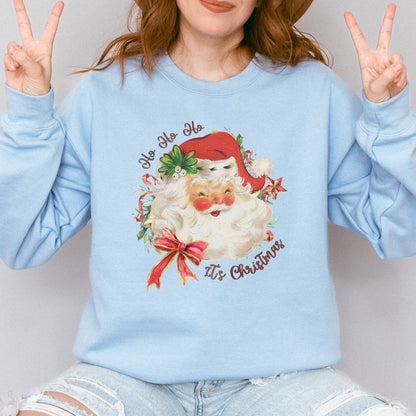 Vintage Santa Claus Retro Christmas Sweatshirt