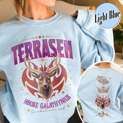 Aelin Galathynius Fireheart, Aelin Galathynius Sweatshirt, Fireheart Aelin Sweatshirt, Kingsflame the Thirteen, Fireheart Queen Aelin Sweatshirt, Gift for Her