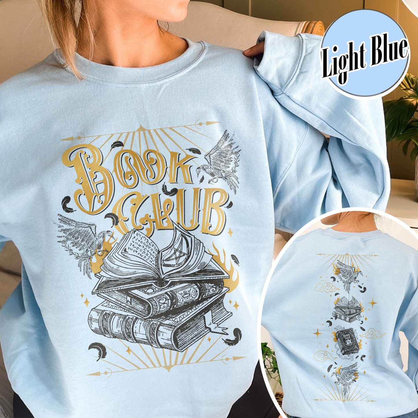 Custom Book Club Sweatshirt, Custom Book Merch, Custom Book Club Sweatshirt, Book Club Gift, Fantasy Book Club, Romantasy Book Club