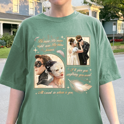 From Masquerade to Marriage – Benophie Inspired – Bridgerton Benedict & Sophie Regency Romance Tshirt
