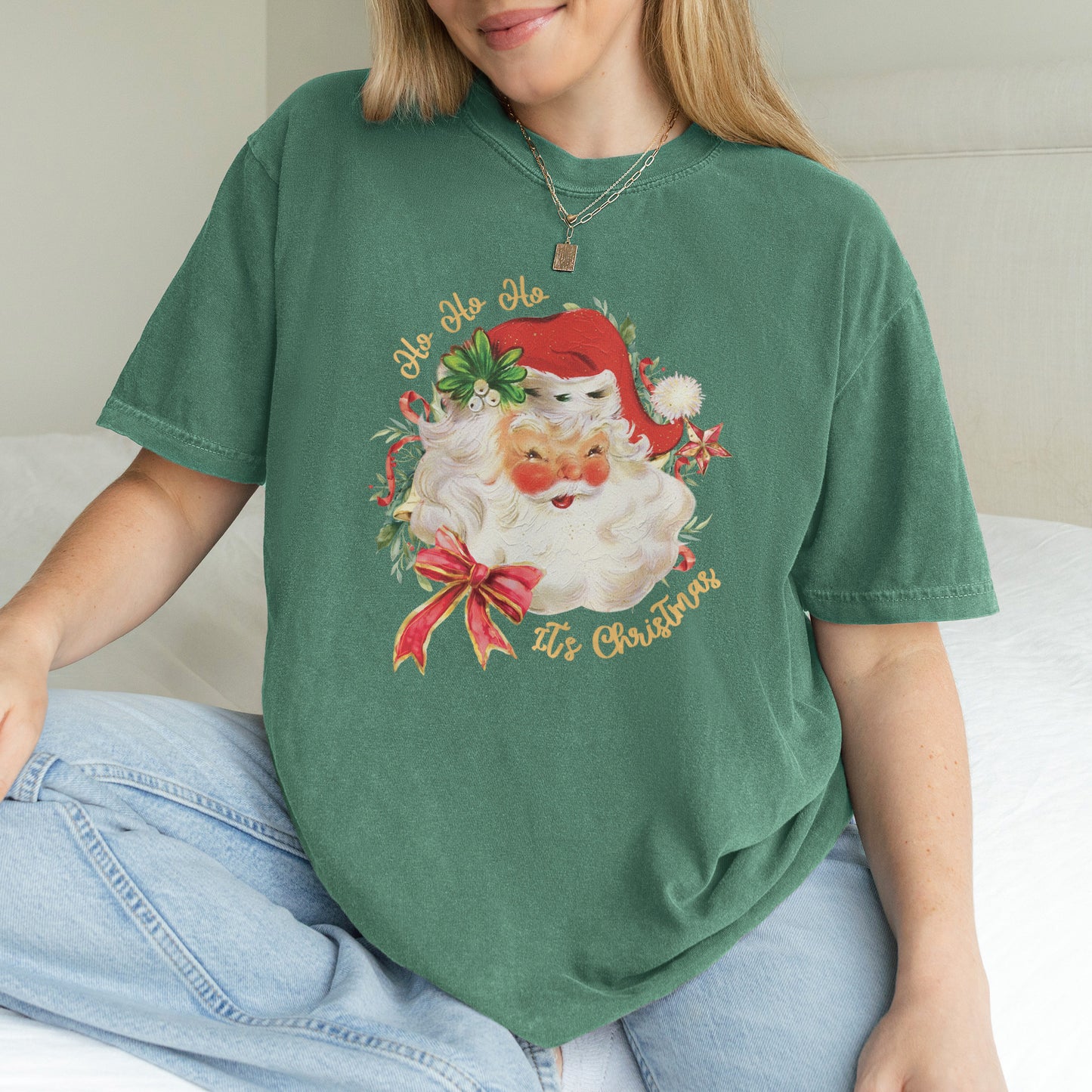 Vintage Santa Claus Retro Christmas Shirt