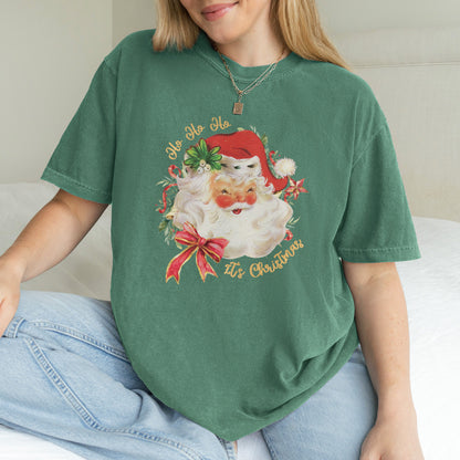Vintage Santa Claus Retro Christmas Shirt