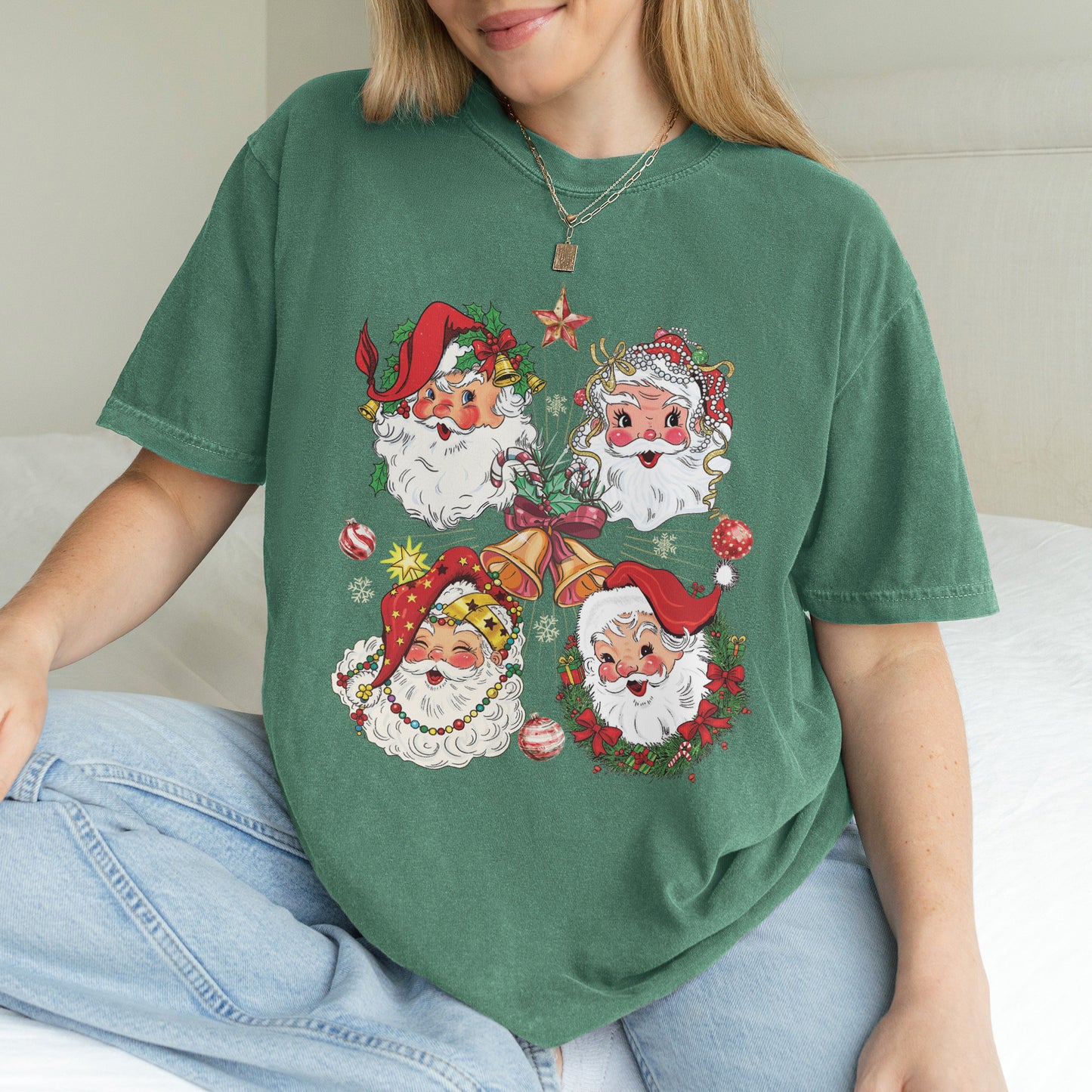 Vintage Santa Claus Retro Christmas Sweatshirt