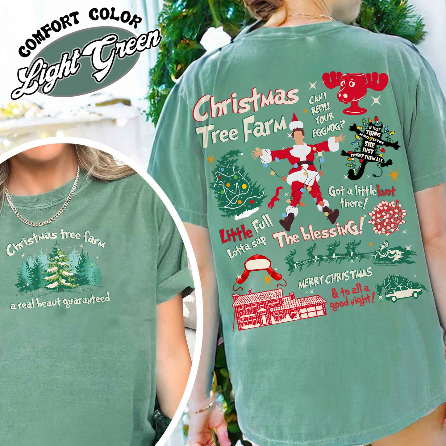 Christmas Tree Farm Shirt, Farm Fresh Christmas Trees Shirt, Christmas Tree Farm a Real Beaut Guaranteed Shirt, Tree Farm Since 1989