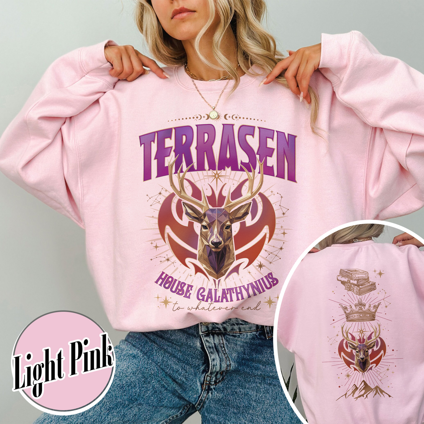 Aelin Galathynius Fireheart, Aelin Galathynius Sweatshirt, Fireheart Aelin Sweatshirt, Kingsflame the Thirteen, Fireheart Queen Aelin Sweatshirt, Gift for Her