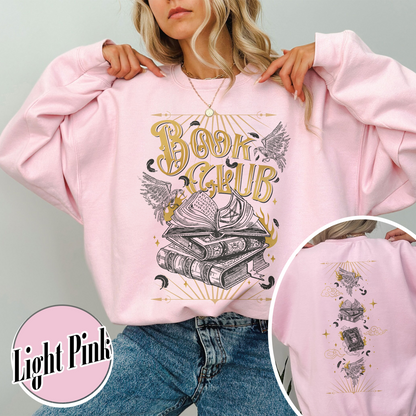 Custom Book Club Sweatshirt, Custom Book Merch, Custom Book Club Sweatshirt, Book Club Gift, Fantasy Book Club, Romantasy Book Club