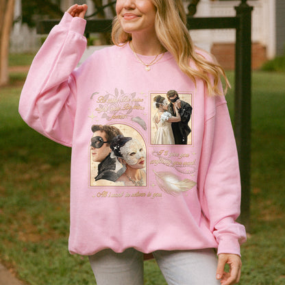 From Masquerade to Marriage – Benophie Inspired – Bridgerton Benedict & Sophie Regency Romance Sweatshirt