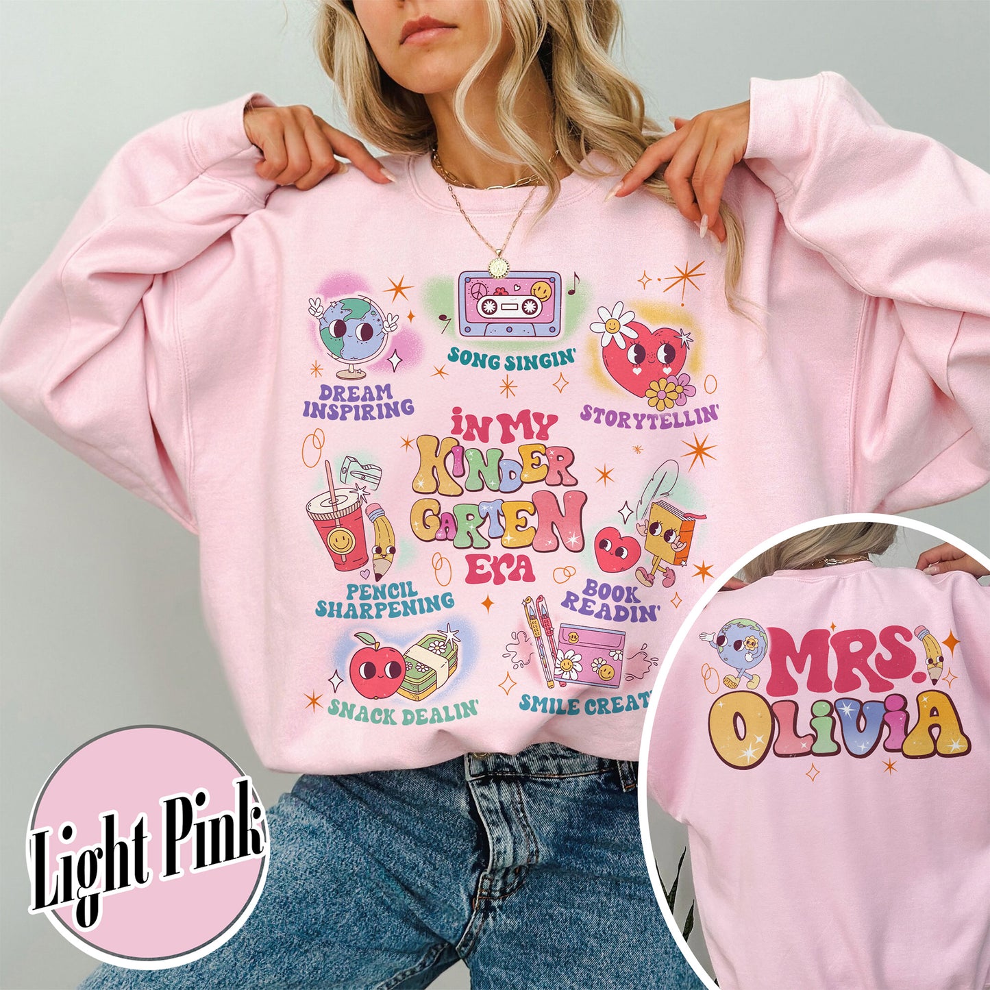 Back to School Sweatshirt, First Grade Sweatshirt, Team Teacher Sweatshirt, Kindergarten Teacher Sweatshirt