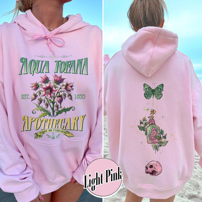 Aqua Tofana Apothecary Hoodie, Aqua Tofana Hoodie, Funny Feminist Aqua Tofana Apothecary Hoodie, Poison the Patriarchy, Womens Rights Hoodie