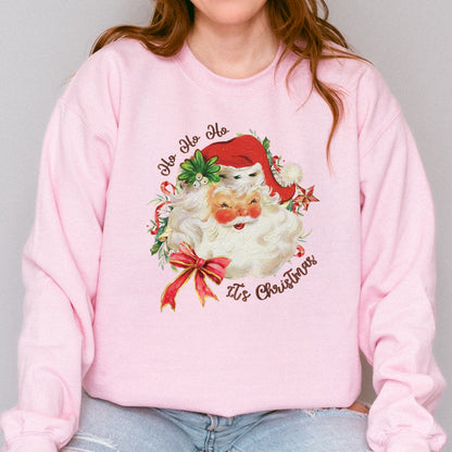 Vintage Santa Claus Retro Christmas Sweatshirt