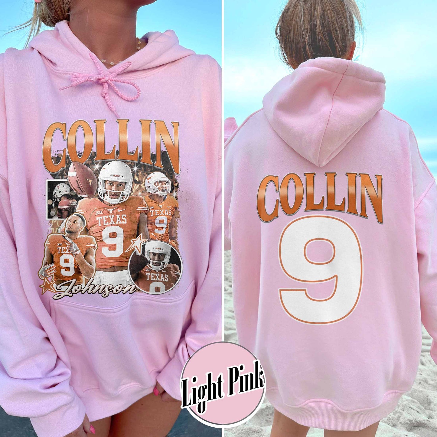 Football Custom Bootleg Hoodie, Supportive Game Days Hoodie, Custom Player Hoodie