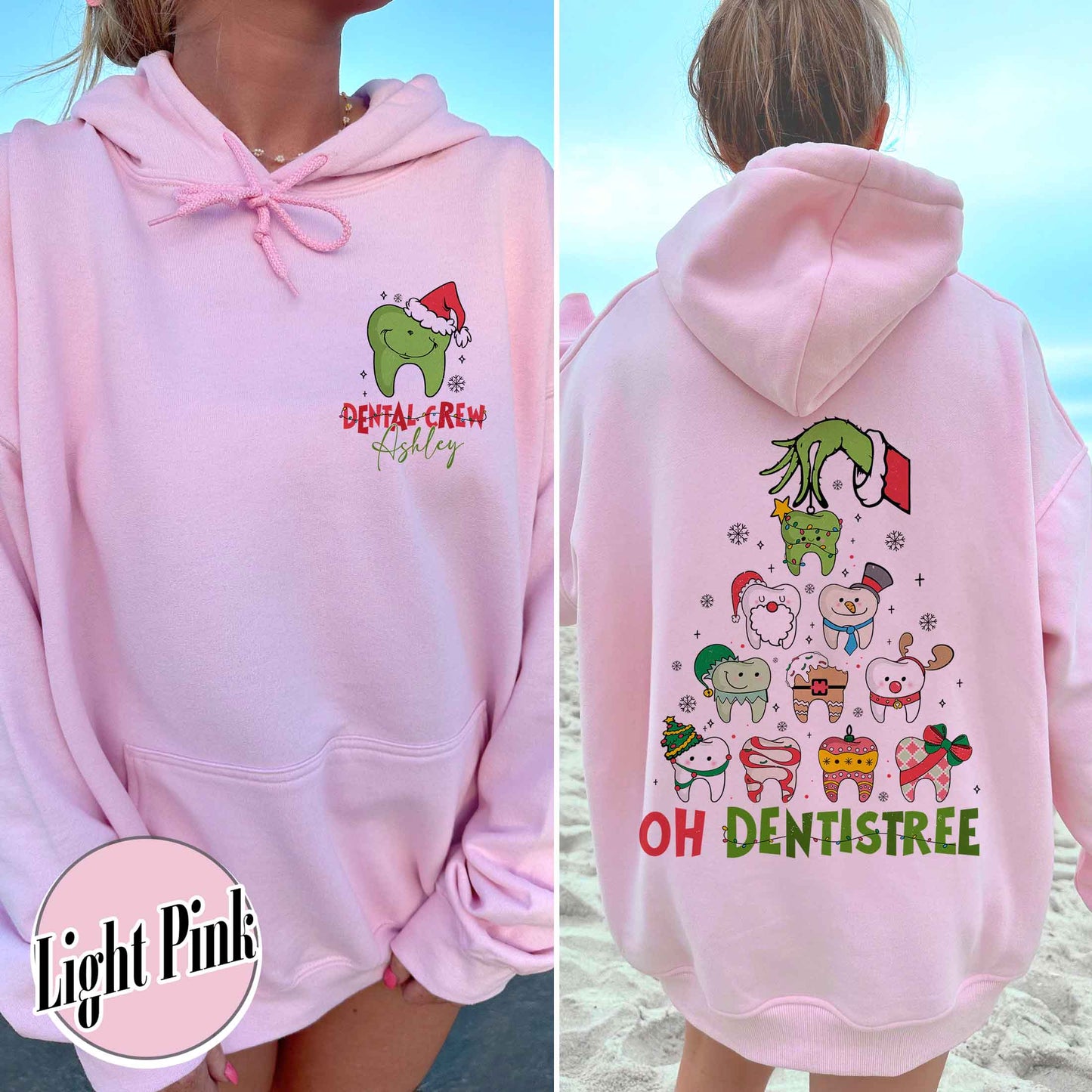 Dental Christmas Tree Hoodie,Funny Christmas Teeth Shirt,Funny Christmas Teeth,Christmas Teeth Dentist Shirt,Gift For Dentist On Christmas