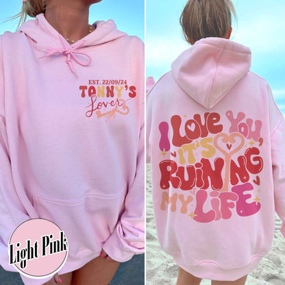 Custom Couples Hoodie, She Found Her Lover Personalized, She Found Her Lover Theme, Lover Lyrics Hoodie, Gift for Her, Gift for Him