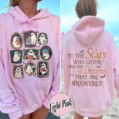 Bookish Hoodie, Throne of Glass Hoodie, SJM ACOTAR Hoodie, Book Ghosts Hoodie, Sjm Halloween Hoodie