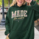 Made for More Ephesians 2:10 Christian Floral Hoodie