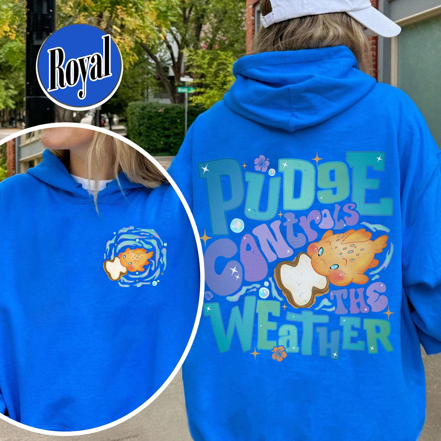 Magic Kingdom Hoodie, Fish Pudge Controls the Weather Hoodie, Family Matching Hoodie