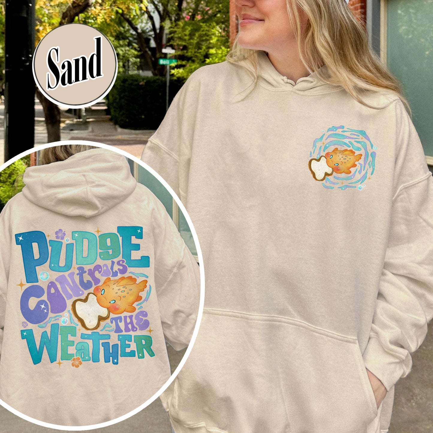 Magic Kingdom Hoodie, Fish Pudge Controls the Weather Hoodie, Family Matching Hoodie