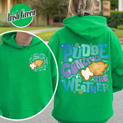 Magic Kingdom Hoodie, Fish Pudge Controls the Weather Hoodie, Family Matching Hoodie