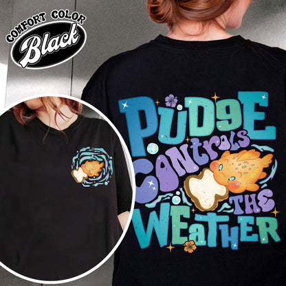 Magic Kingdom Comfort Color Shirt, Fish Pudge Controls the Weather Shirt T-Shirt, Family Matching Shirt