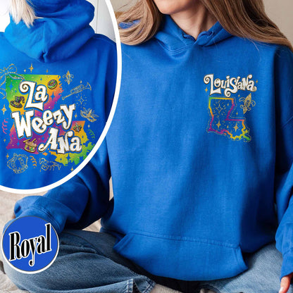 Mardi Gras Hoodie,La Weezy Ana Hoodie,Mardi Gras 2025,Fat Tuesday,Funny Mardi Gras Hoodie