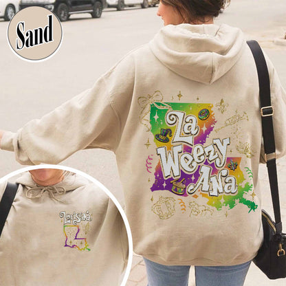 Mardi Gras Hoodie,La Weezy Ana Hoodie,Mardi Gras 2025,Fat Tuesday,Funny Mardi Gras Hoodie