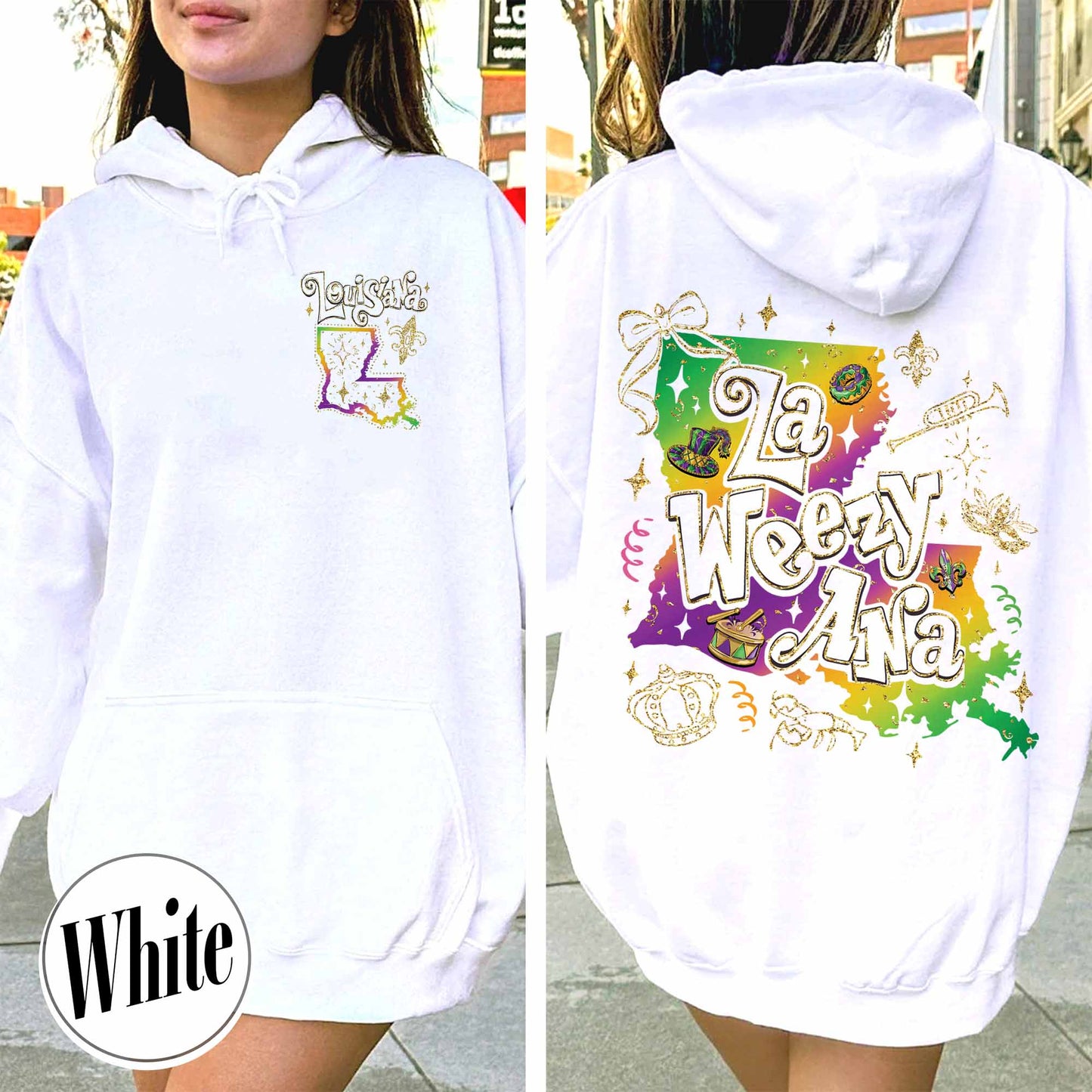 Mardi Gras Hoodie,La Weezy Ana Hoodie,Mardi Gras 2025,Fat Tuesday,Funny Mardi Gras Hoodie