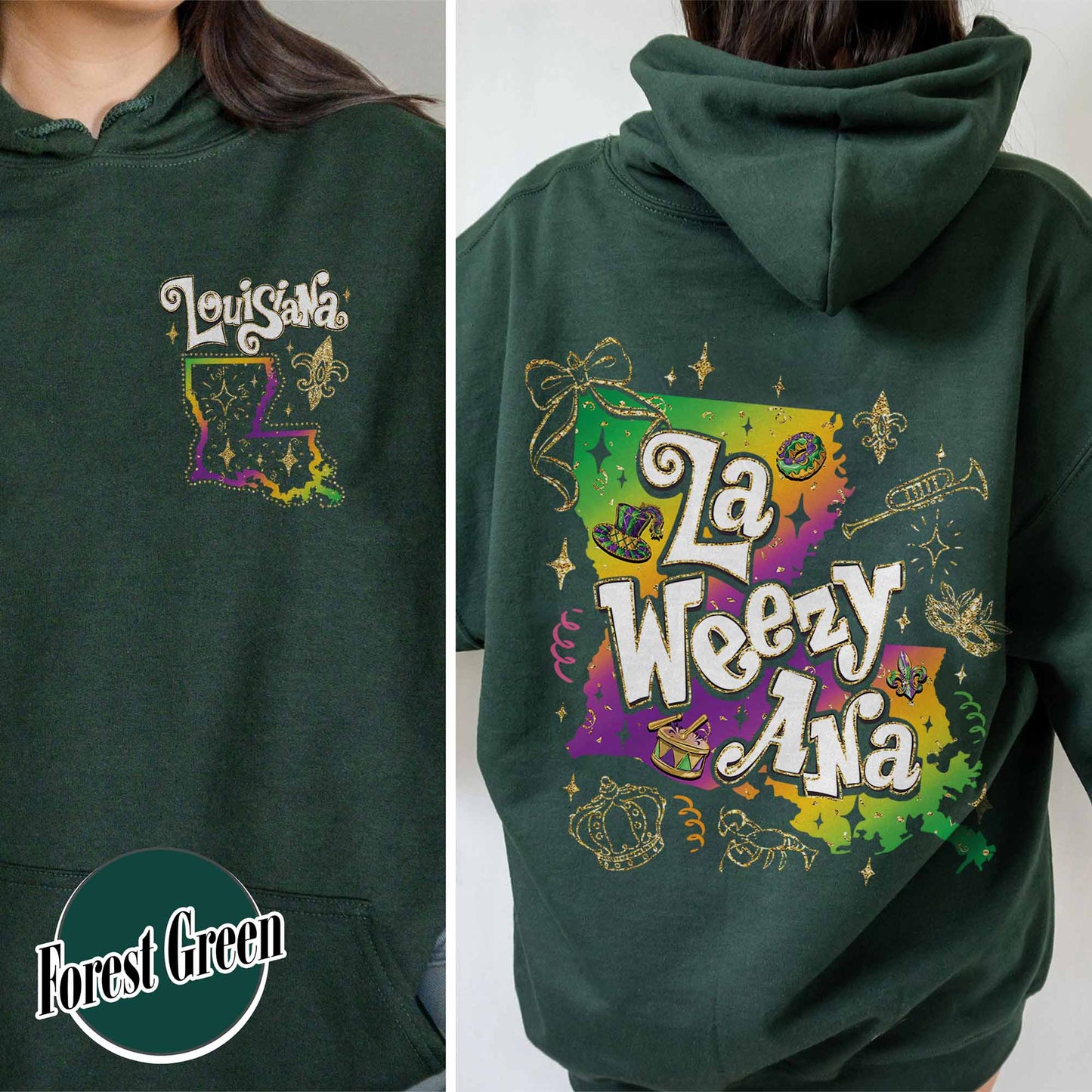 Mardi Gras Hoodie,La Weezy Ana Hoodie,Mardi Gras 2025,Fat Tuesday,Funny Mardi Gras Hoodie