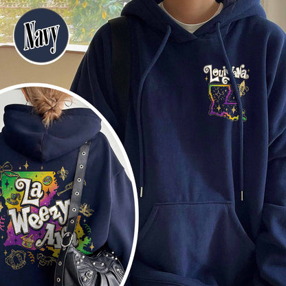 Mardi Gras Hoodie,La Weezy Ana Hoodie,Mardi Gras 2025,Fat Tuesday,Funny Mardi Gras Hoodie