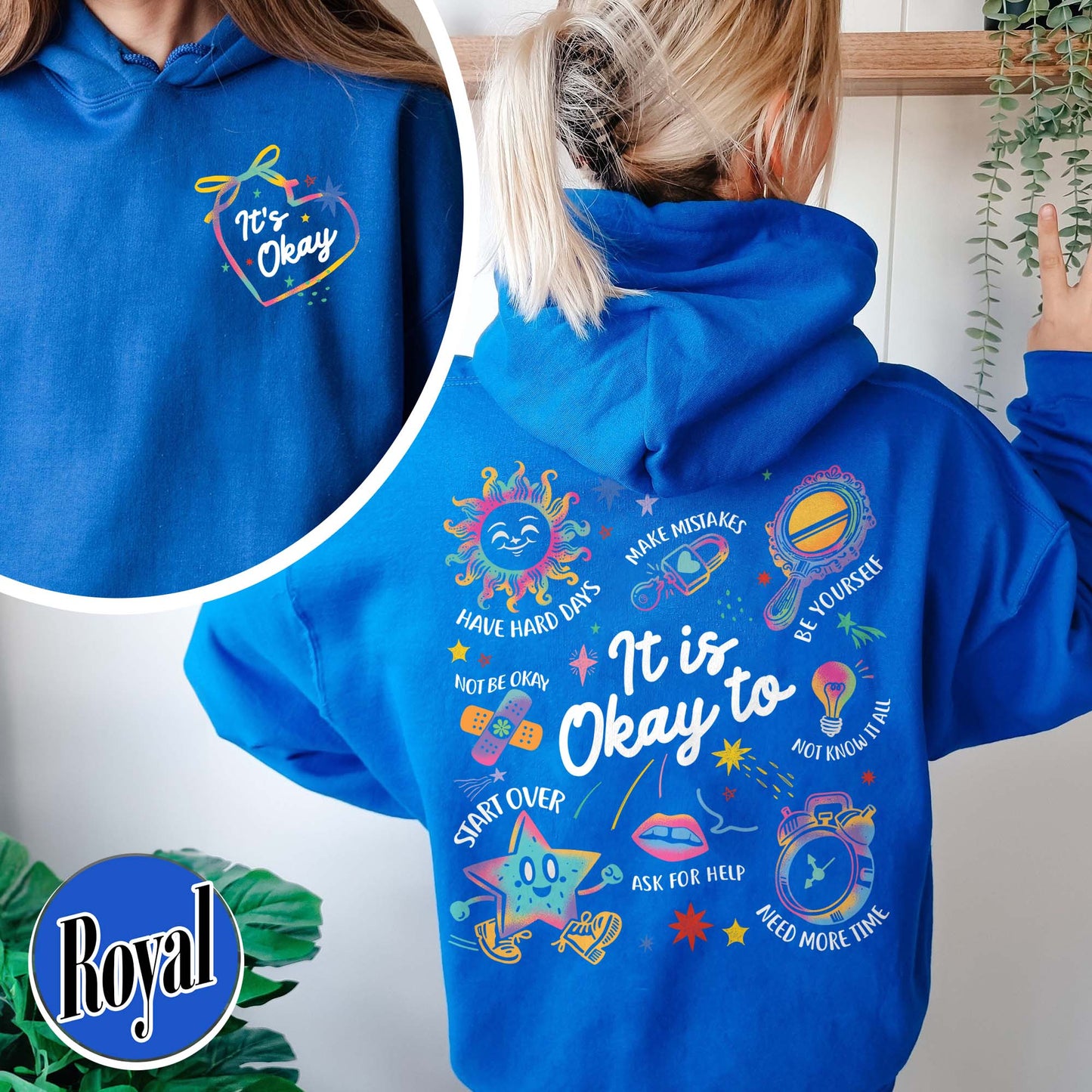 Mental Health Hoodie, It’s Okay To Make Some Mistakes Hoodie, Kindness Hoodie