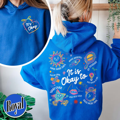 Mental Health Hoodie, It’s Okay To Make Some Mistakes Hoodie, Kindness Hoodie