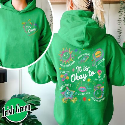 Mental Health Hoodie, It’s Okay To Make Some Mistakes Hoodie, Kindness Hoodie