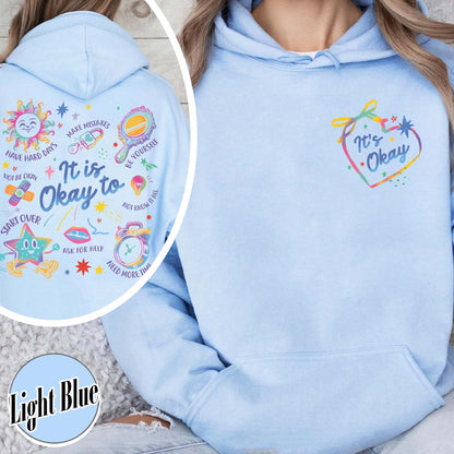 Mental Health Hoodie, It’s Okay To Make Some Mistakes Hoodie, Kindness Hoodie