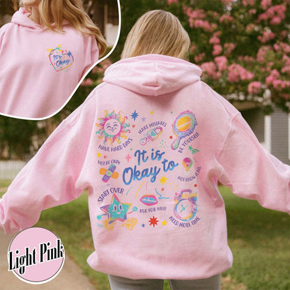 Mental Health Hoodie, It’s Okay To Make Some Mistakes Hoodie, Kindness Hoodie