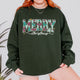 Merry Christmas Sweatshirt Retro Holiday Sweatshirt for Women