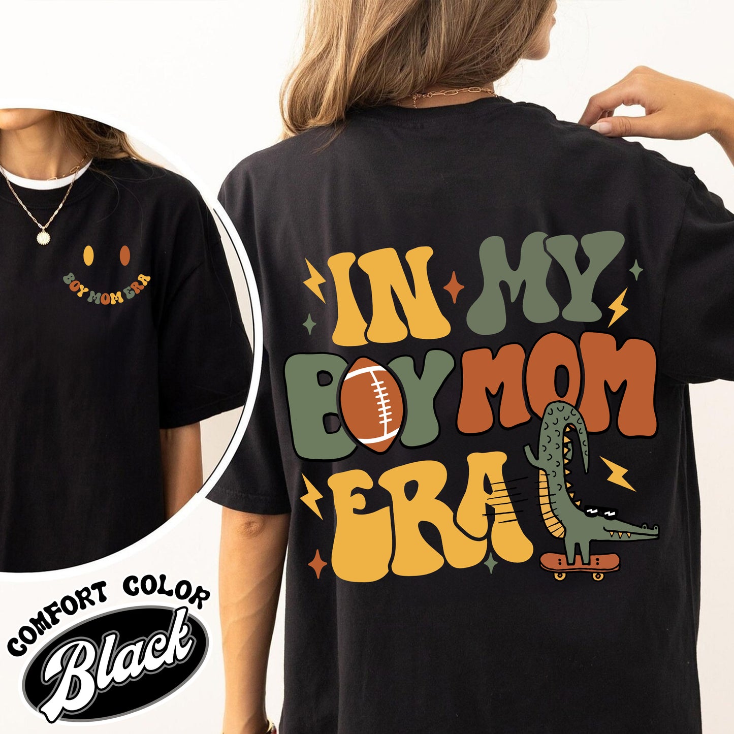 In My Boy Mom Era Comfort Colors Shirt, In My Mom Era Shirt, Boy Mom Shirt, Boy Mom Club, Boy Mama Shirt, Expecting Mom Gift, Gender Reveal Tshirt