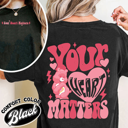 Heart Health Comfort Color Shirt, Heart Health Awareness Shirt, Heart Health Month, Heart Health Awareness, Your Heart Matters, Mental Health Shirt