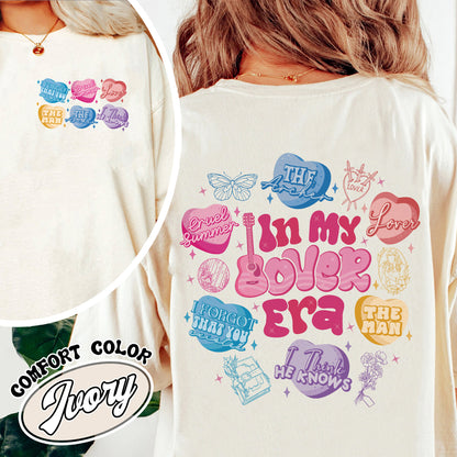 In My Lover Era Comfort Colors Shirt, Swift Merch Shirt