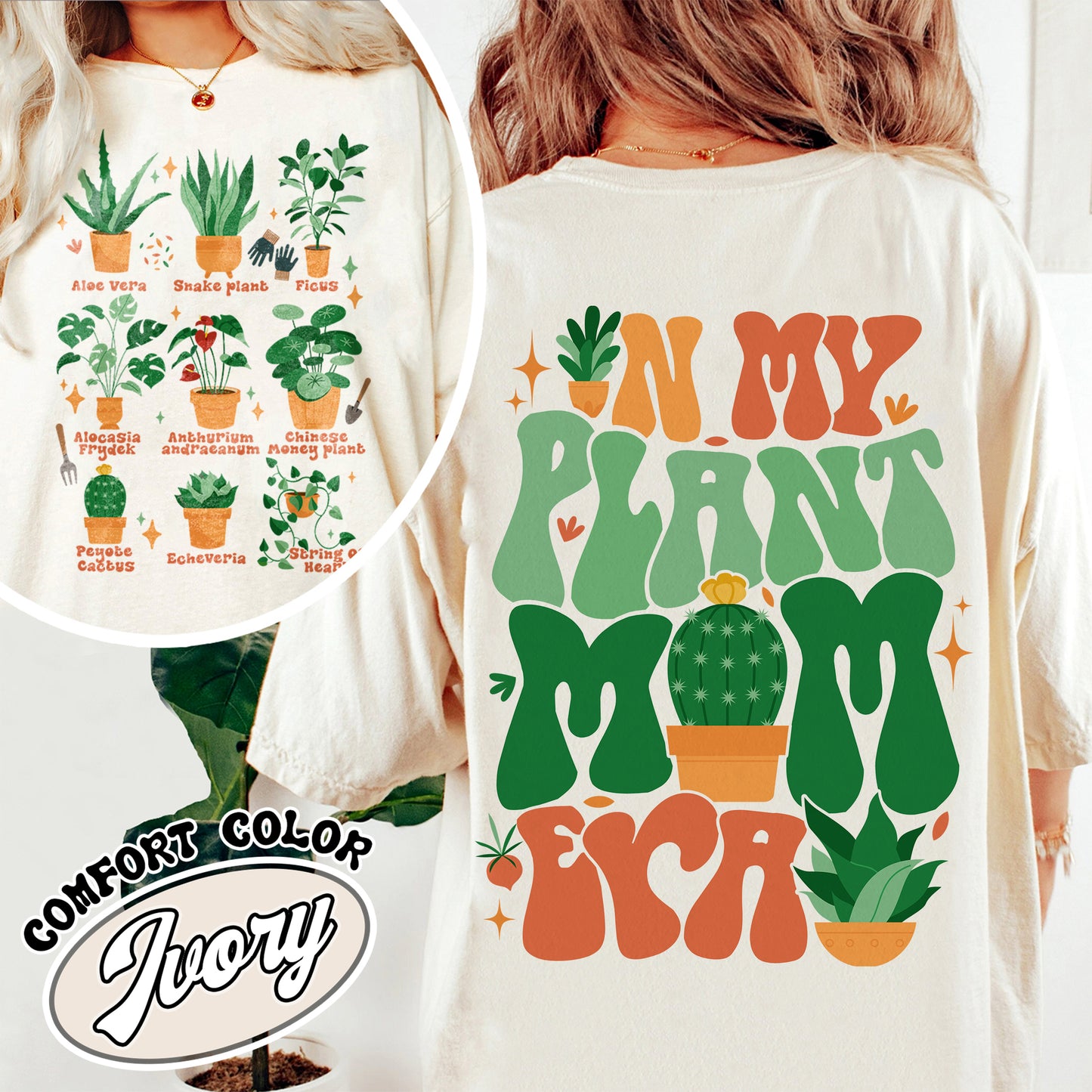 In My Plant Mom Era Comfort Color Shirt,Plant Mom Era,Plant T-shirt,Plant Lady Era Shirt,All I Need Is Plant,In My Plant Lady Era,Gift For Mom,Plant shirt